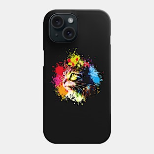 Cat watercolor Phone Case