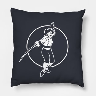 Classical Fencing Pillow