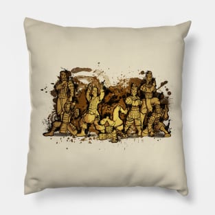 Terracotta Dance Crew Pillow