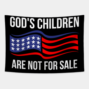 God's children are not for sale Tapestry