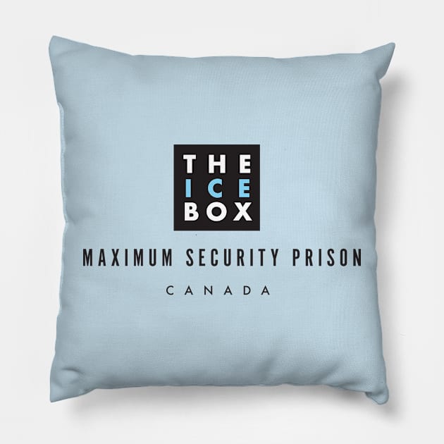 The Ice Box Pillow by MindsparkCreative