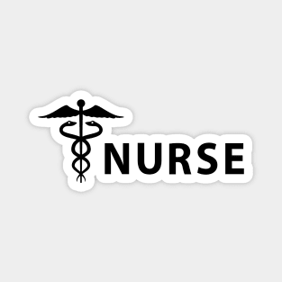 Nurse, Medical Caduceus Magnet