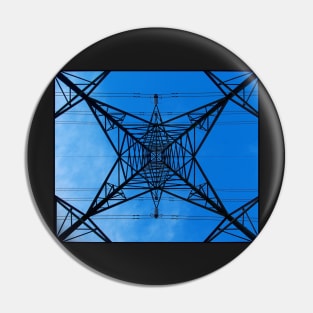 pylon and sky Pin