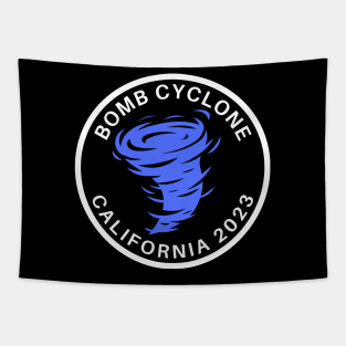 Bomb Cyclone - California 2023 Tapestry