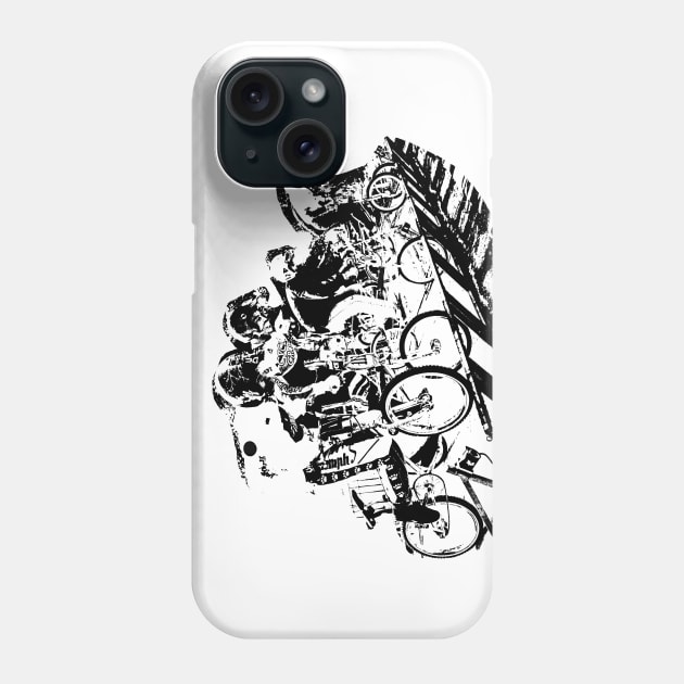 bmx Phone Case by rickylabellevie