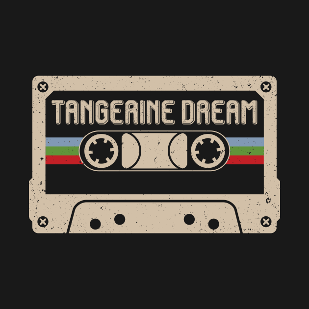 Personalized Tangerine Name Birthday Vintage Cassette Tape by Horton Cyborgrobot