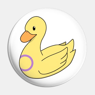 Pastel Intersex Duck Pin