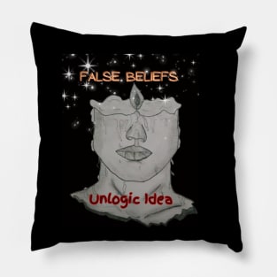 thinking will and believe in your mind Pillow