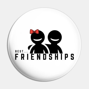 best friendships man / women Pin