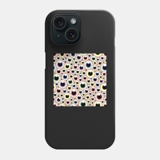 Pastel Googly Eyes Phone Case