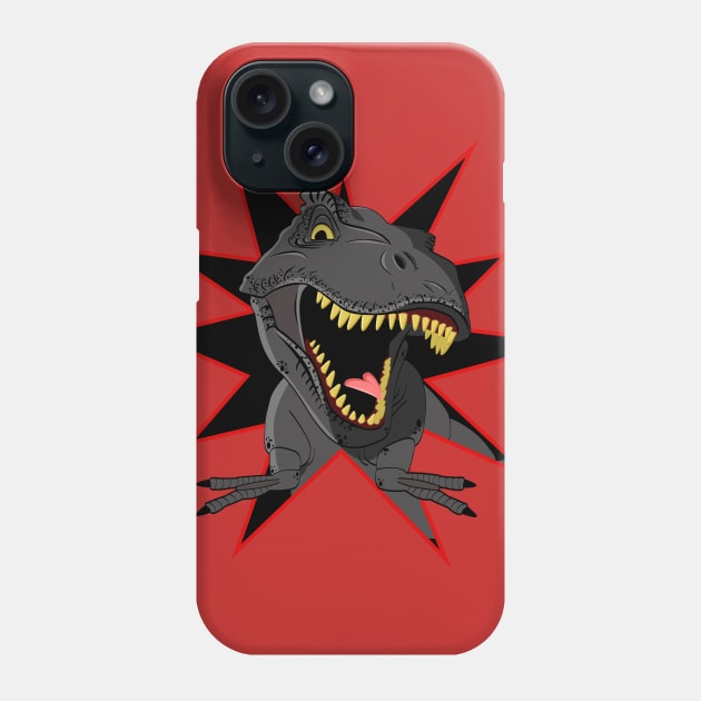 Tyrannosaurus Rex Phone Case by rachybattlebot