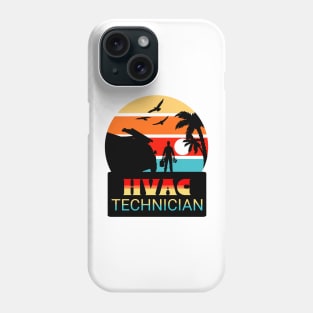 HVAC sunset Phone Case