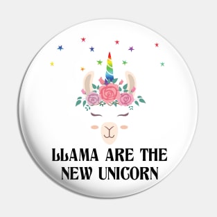 'Llamas Are The New Unicorn' Alpaca Llama Trendy Gift Pin