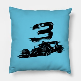 We Race On! 3 [Black] Pillow