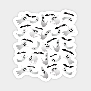 Ghosts pattern Magnet