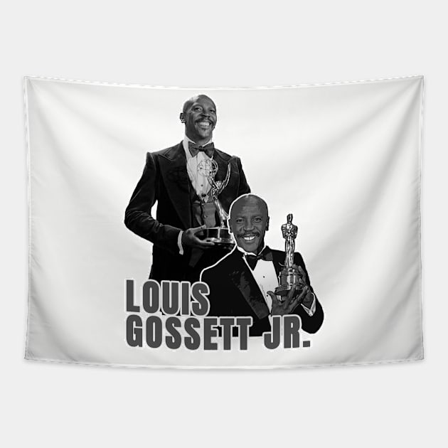 Classic  Louis Gossett Jr Tapestry by clownescape