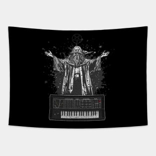 Vintage Synthesizer Analog Modular Satan Synths Tapestry