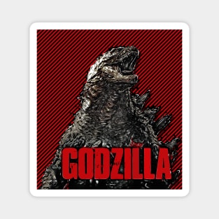 King of Monster Godzilla Magnet