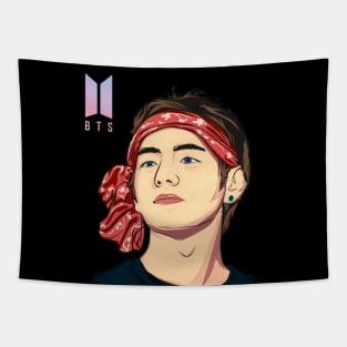 handsome kim taehyung bts Tapestry