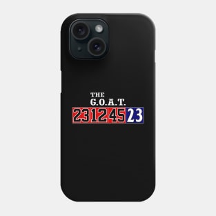 The Goat / 23 12 45 Michael Jordan Phone Case