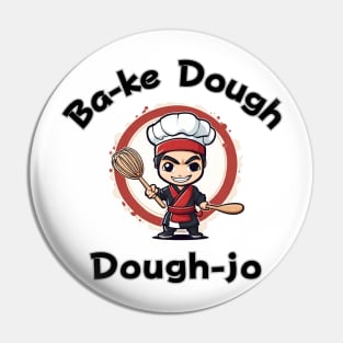 Funny, Ninja baker Pin