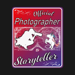 Official Photographer Storyteller T-Shirt