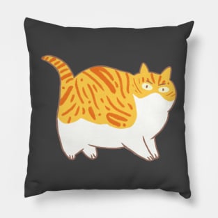 fat cat Pillow