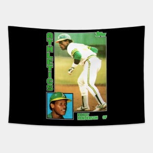 CARD Rickey Henderson Record Stealer Tapestry