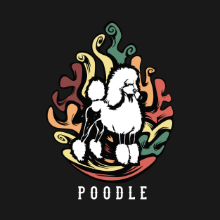 Poodle | Retro design for Dog Lovers T-Shirt