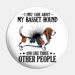 Basset Hound Pin