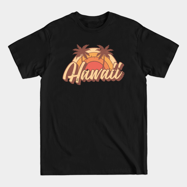 Discover Hawaii Vintage Summer Vacation Design - Hawaii - T-Shirt