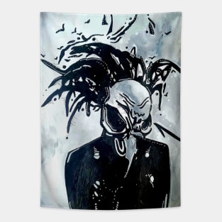 The Raven Man Tapestry