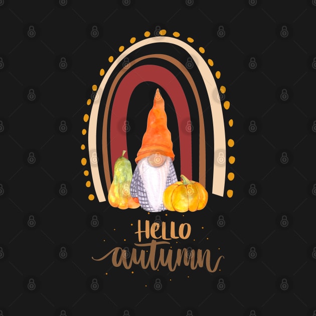 Hello Autumn by Cotton Candy Art