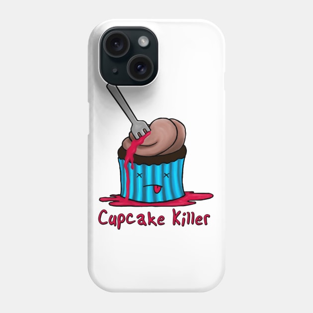 Cupcake Killer Phone Case by TheBlueNinja