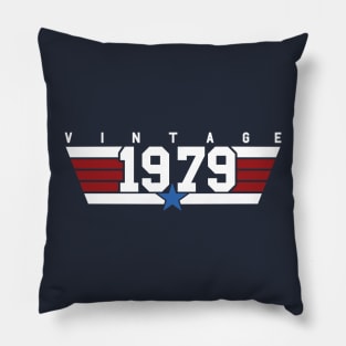 Vintage 1979 Aviator Pillow