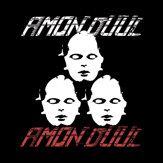 Amon Duul band t shirt psych krautrock by TeeFection