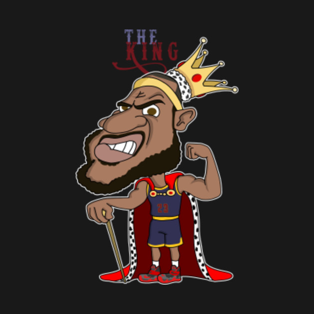 Disover THE KING - Caricatures - T-Shirt