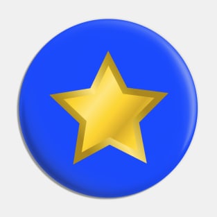 Gold Star - Level Up Pin