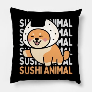 Cute Kawaii Sushi lover I love Sushi Life is better eating sushi ramen Chinese food addict Pillow