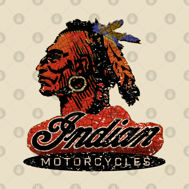 Vintage American Motorcycle USA by Midcenturydave