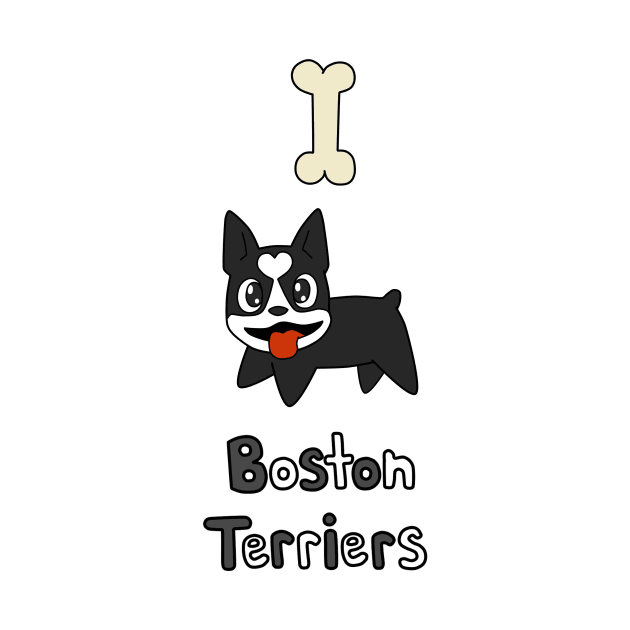 I Heart Boston Terriers by CreeW