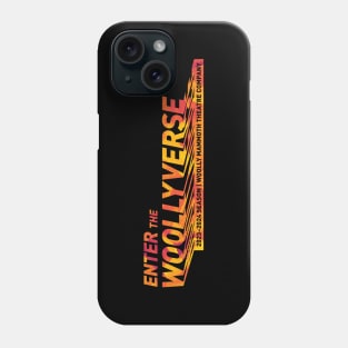 Woollyverse Logo Paint 3 Phone Case