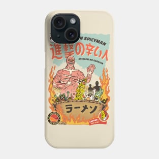 attack on spicyman Phone Case