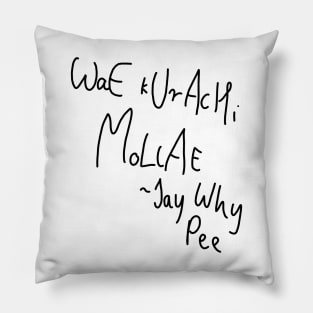 WaE kUrAcHi MoLlAE - Jay Why Pee Pillow