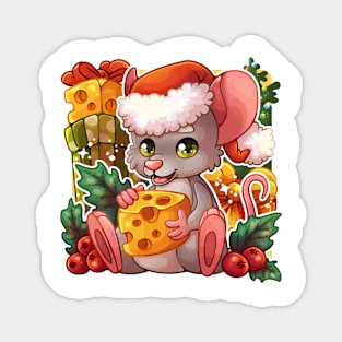 New Year's mouse Magnet