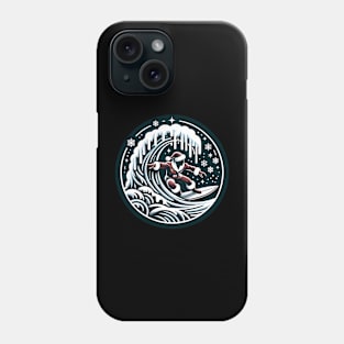 Christmas Surf Phone Case