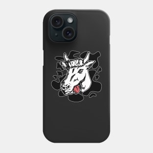 Cow head Rodeo Print Phone Case