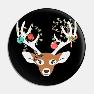 Christmas Deer Pin