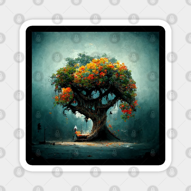 The Tree of Life Magnet by Dataxe