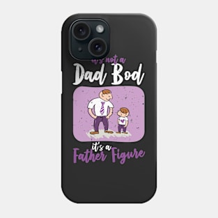 Dad Bod | White And Purple Text Funny Dad Phone Case